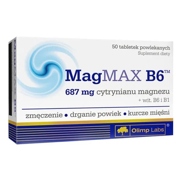 Olimp Labs - MagMAX B6 - 50 Tablets – Olimp Labs förpackning