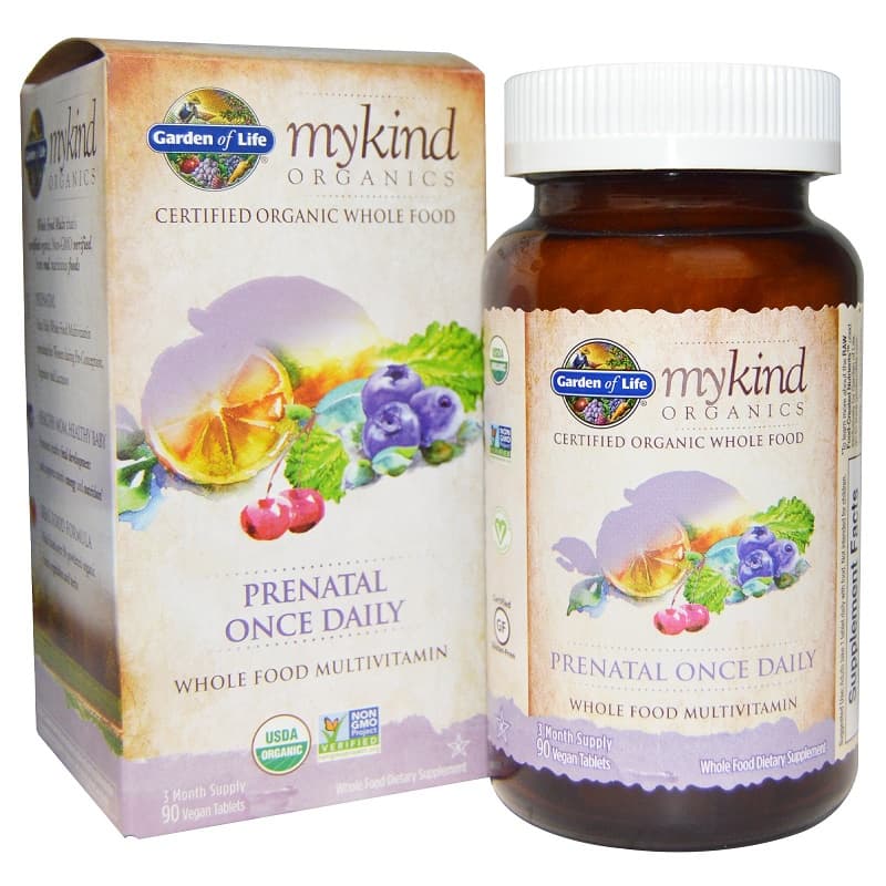 Garden of Life - mykind Organics Prenatal Once Daily – Garden Of Life emballage