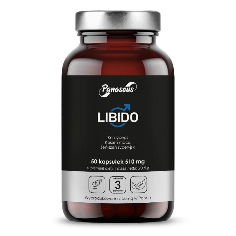 Panaseus - Libido + - Seksuaalinen hyvinvointi – Panaseus pakkaus