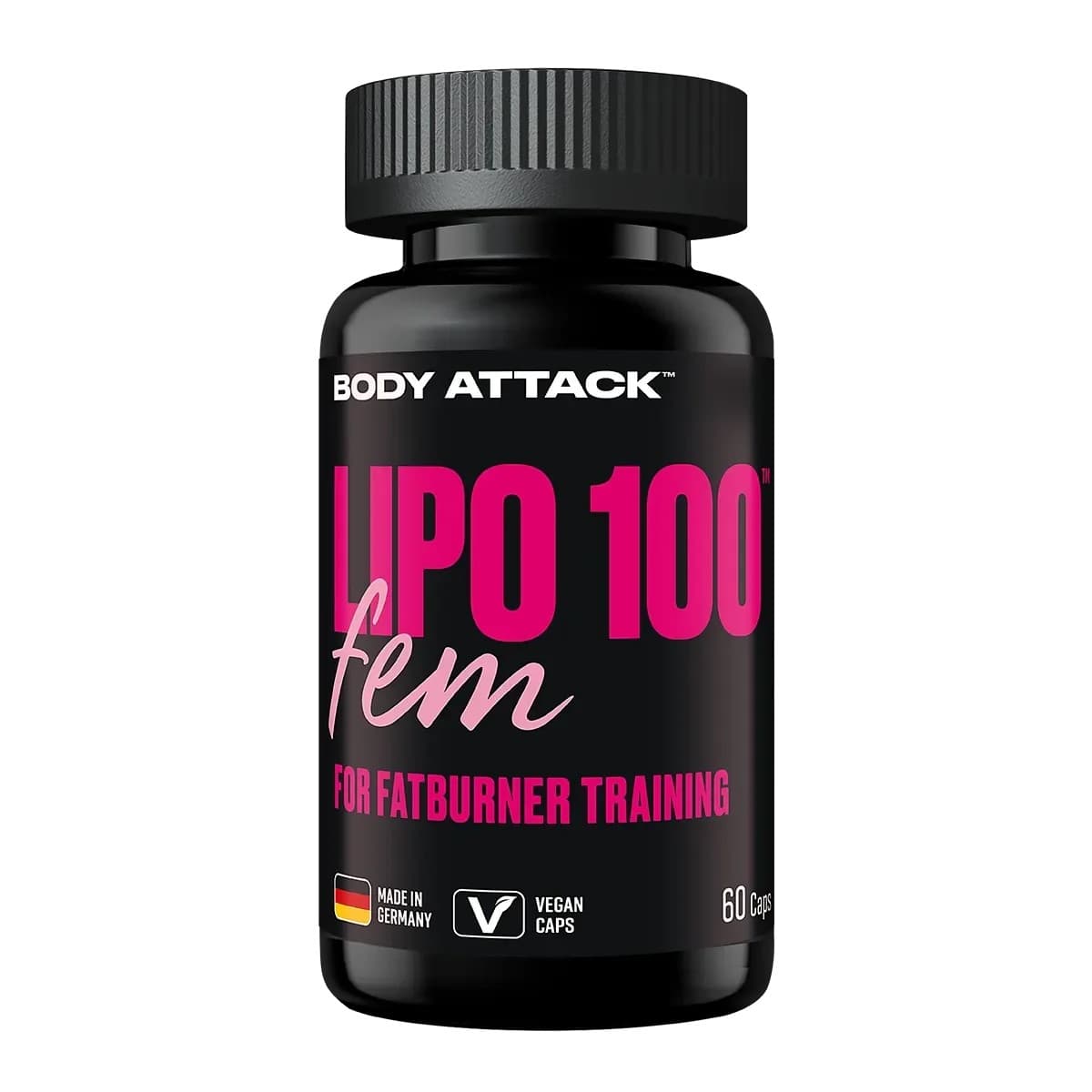 Body Attack - Lipo 100 Fem - 60 Caps