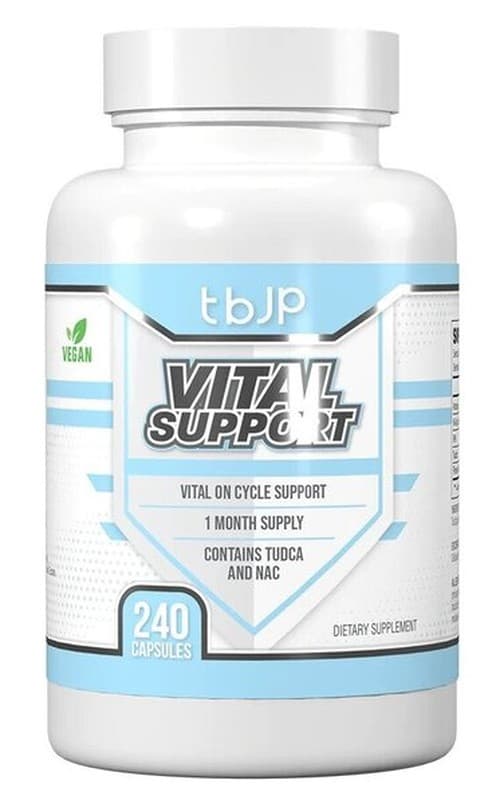 Trained By Jp - Vital Support - 240 Kapsler – Trained by JP packaging