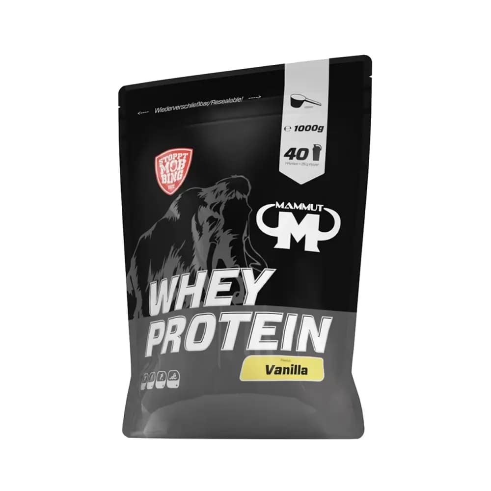 Mammut Whey Protein – Mammut förpackning