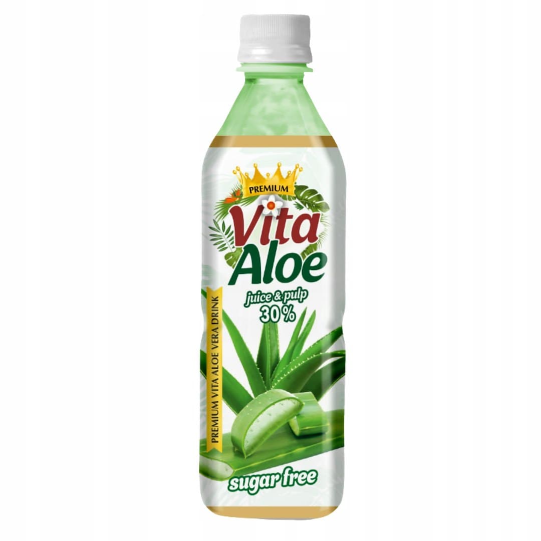 Vita - Aloe Drink 30% Sugar-Free 500ml – Vita förpackning