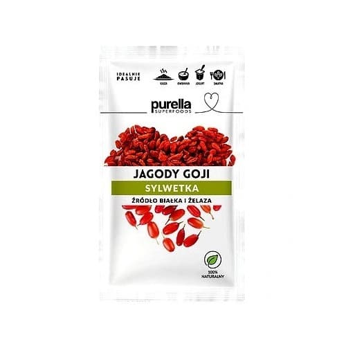 Purella Superfoods Gojibær 45 g – Purella emballage