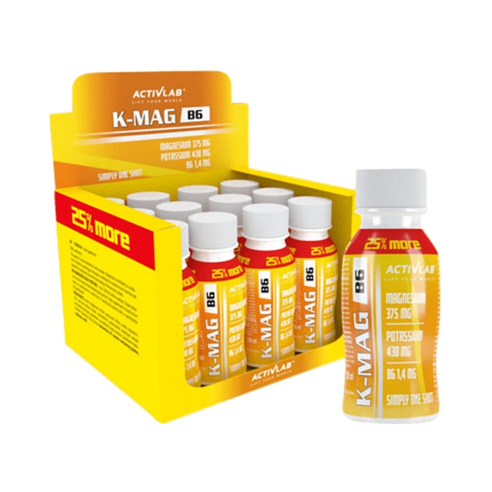 Activlab - K-Mag B6 Shot (12X100ml) - Standard – Activlab emballage