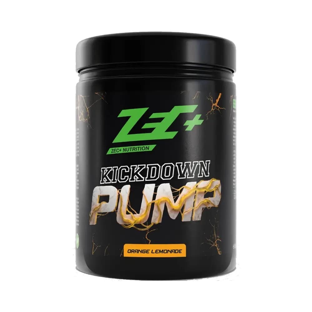 ZEC+ - Kickdown Pump - Pre-Workout Formula – ZEC+ förpackning
