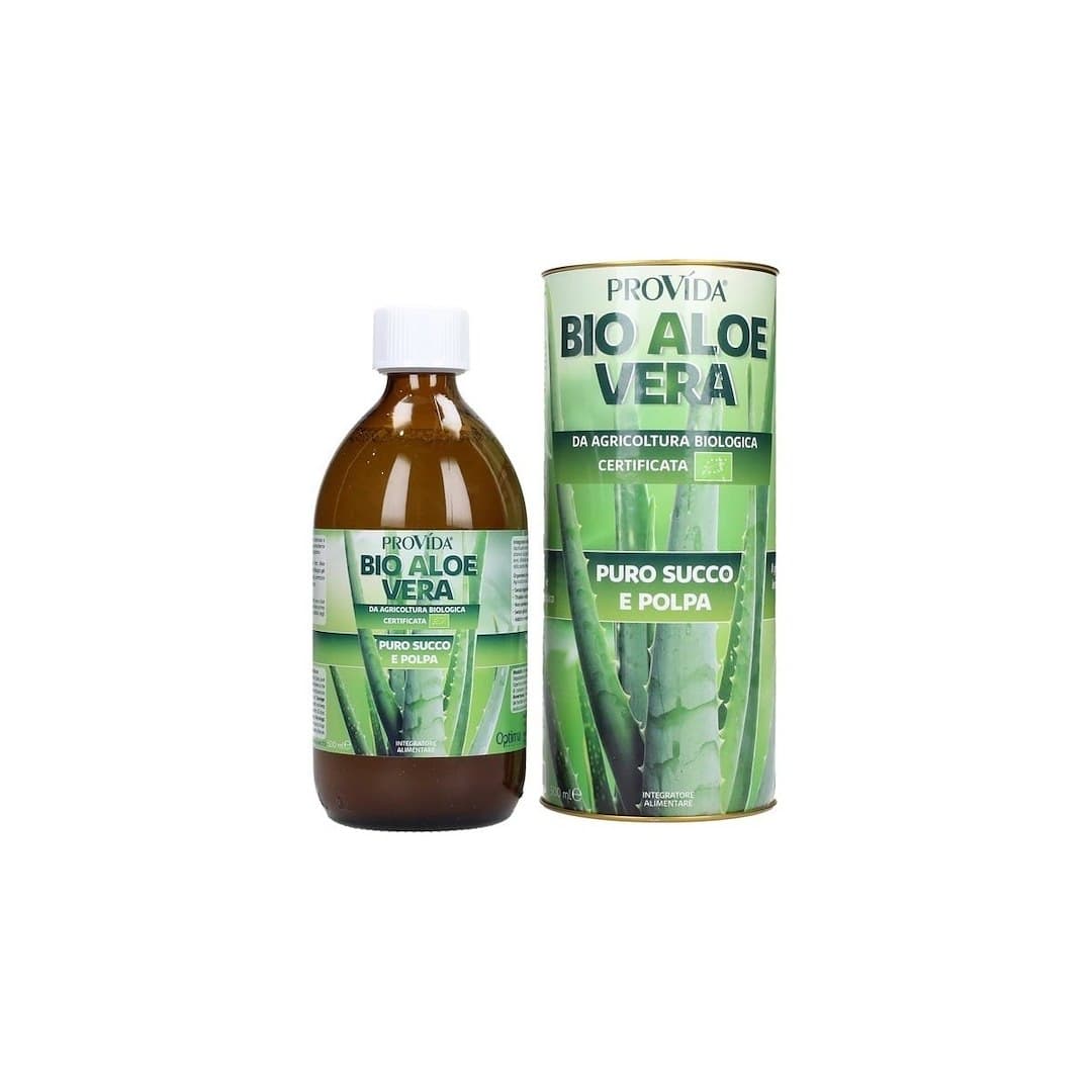 Manuka Medical - Organic Aloe Vera Juice with Pulp 500ml – Manuka Medical förpackning