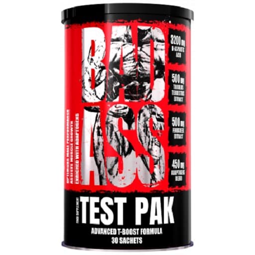 FA Nutrition - Bad Ass Test Pak - 30 portionsposer – FA Nutrition emballage