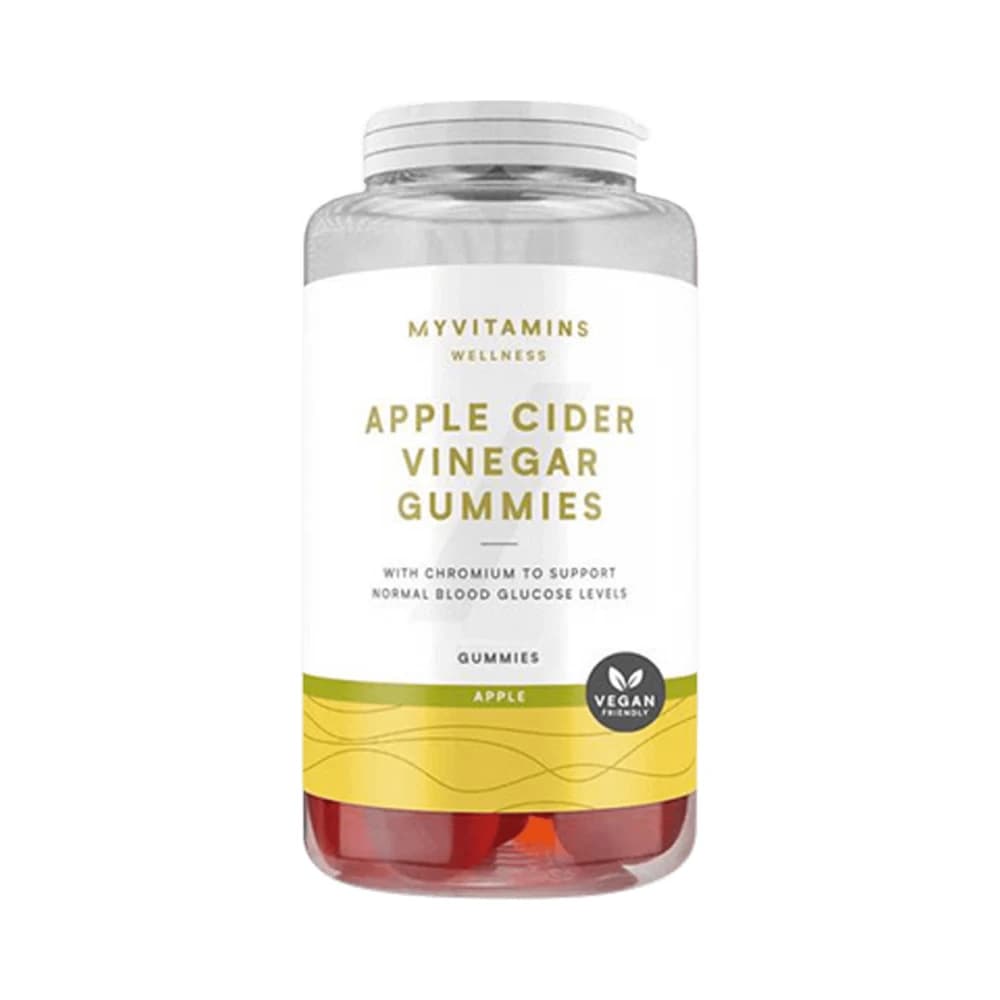 Myprotein - MyVitamins Apple Cider Vinegar Gummies - Unflavoured - 0.2kg – Myprotein förpackning