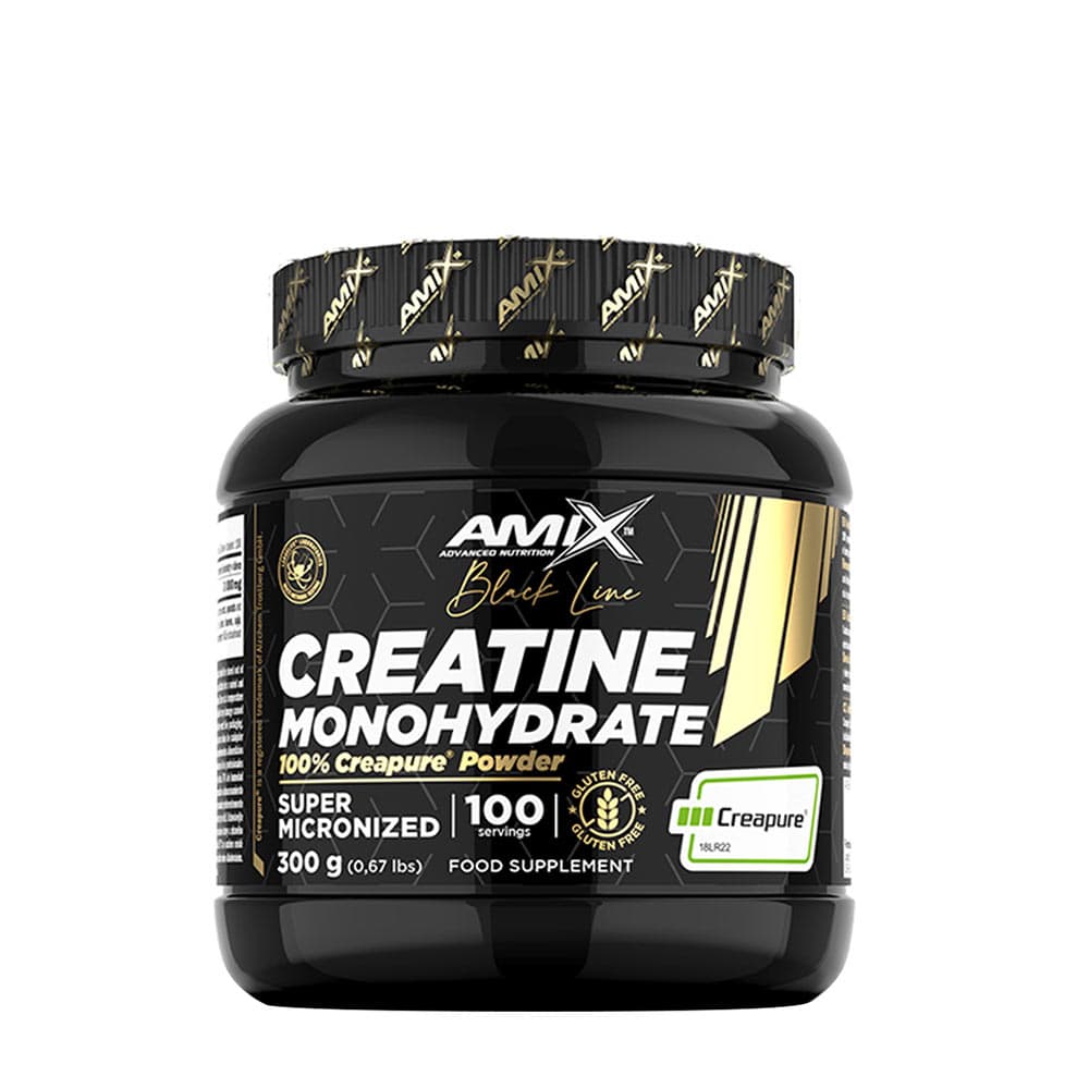 Amix Black Line Creatine Creapure - 300 g – Amix förpackning