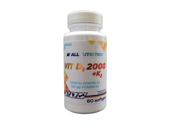 Allnutrition - Vitamin D3 + K2 – emballage