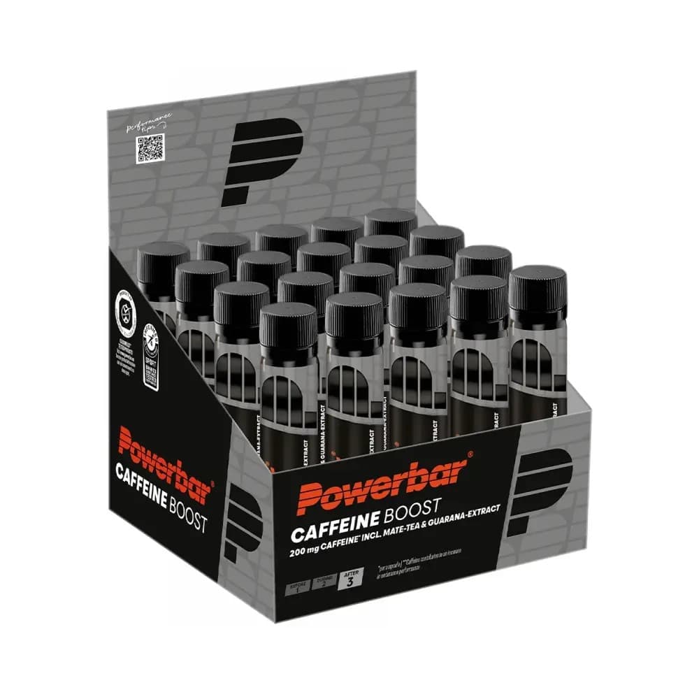 Powerbar - Koffein - Naturell, 20 × 25 ml – Powerbar förpackning