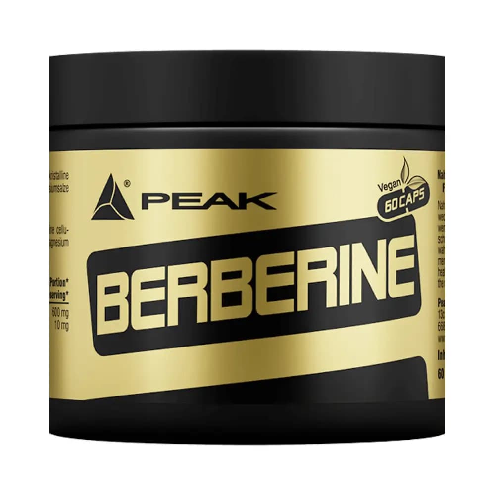 Peak Performance - Berberine - Uden smag - 60 Kapsler – Peak emballage