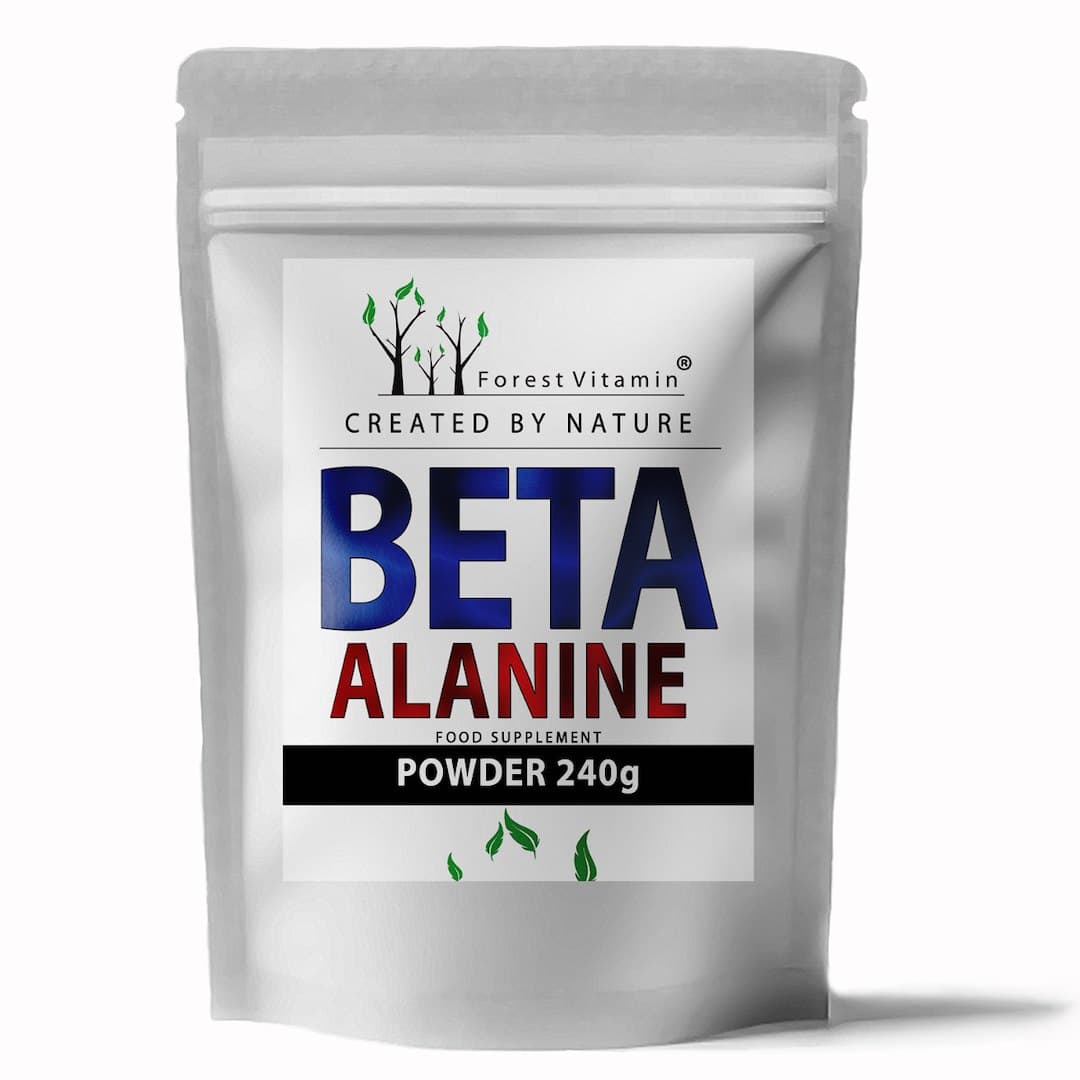 Forest Vitamin Beta Alanina 240 g – Forest Vitamin förpackning