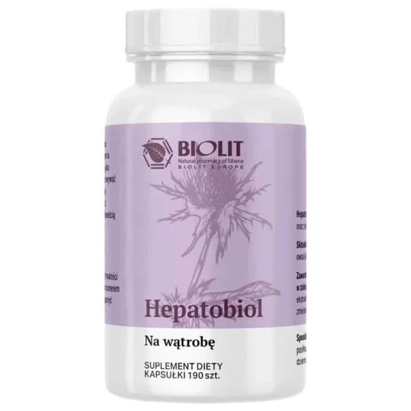 Biolit - Hepatobiol Caps 190 - 190 Kapselia – Biolit pakkaus