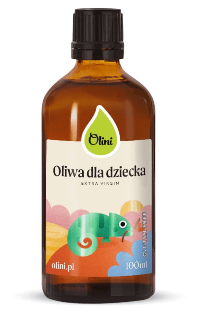 Olini - Olive Oil for Kids - 100ml – olini förpackning