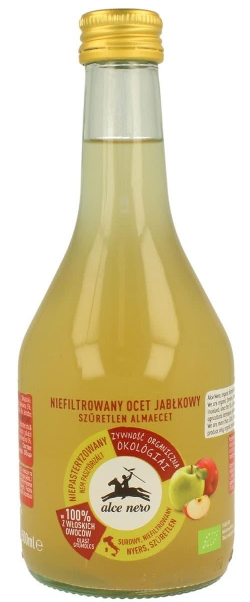 Alce Nero - Omenaviinietikka - 500ml – Alce Nero pakkaus