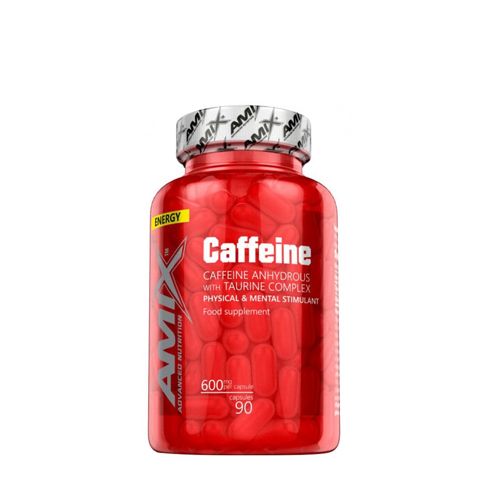 Amix - Caffeine With Taurine - 90 Caps – Amix förpackning