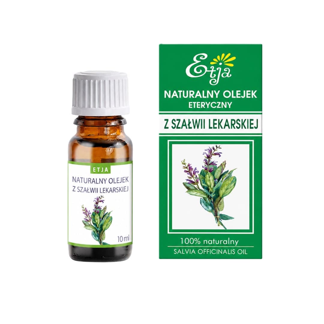 Etja - Naturlig olie - Salvie 10ml – Etja emballage