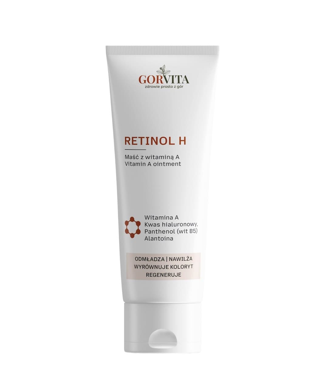 GORVITA - Retinol H - 60ml – Gorvita förpackning