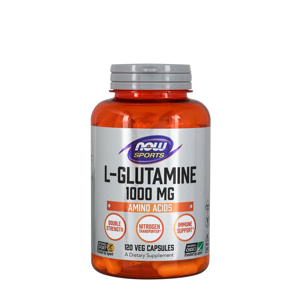 NOW Foods - L-Glutamine – NOW Foods förpackning