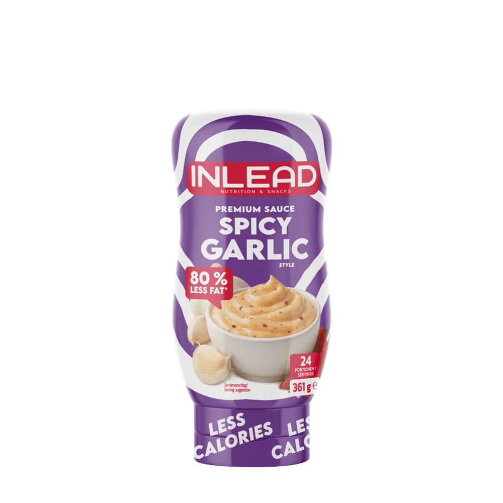 INLEAD Nutrition - Stærk hvidløgssauce - 350 ml – emballage