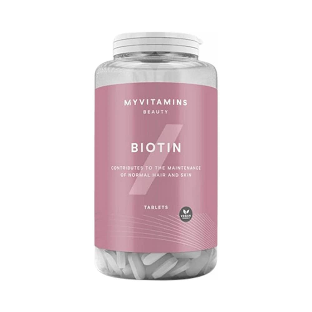 Myprotein - MyVitamins biotin - Naturell – Myprotein förpackning