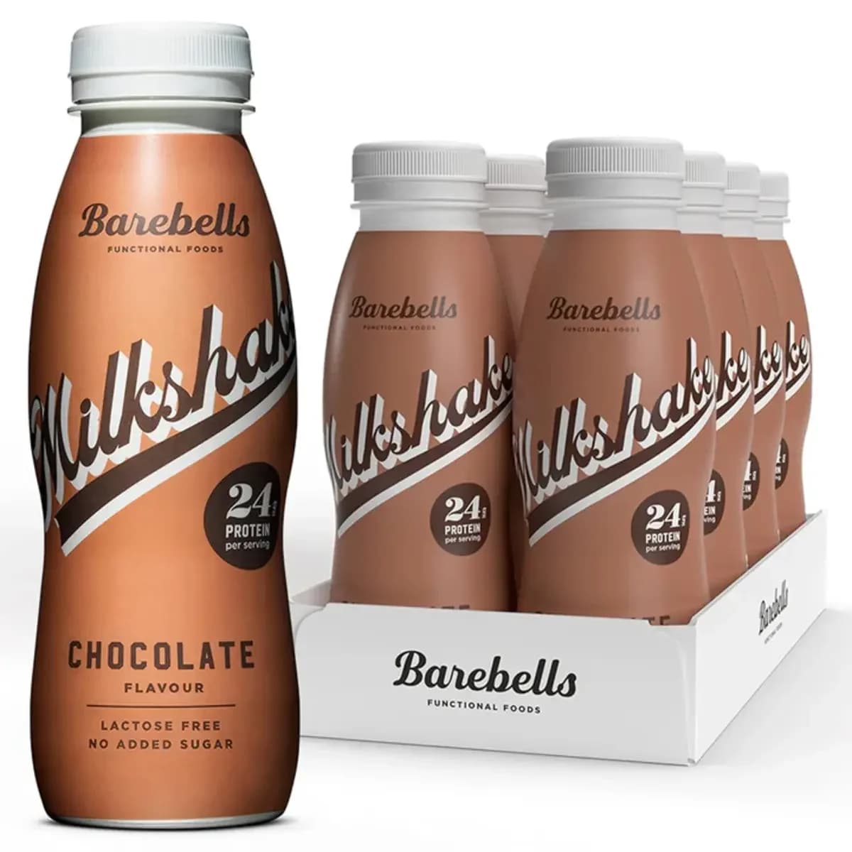 Barebells - Proteinmilkshake - Choklad, 8 × 330 ml