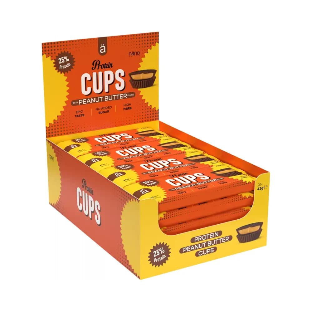 Nanosupps - Protein Peanut Butter Cups (20x42g) - Milk Chocolate