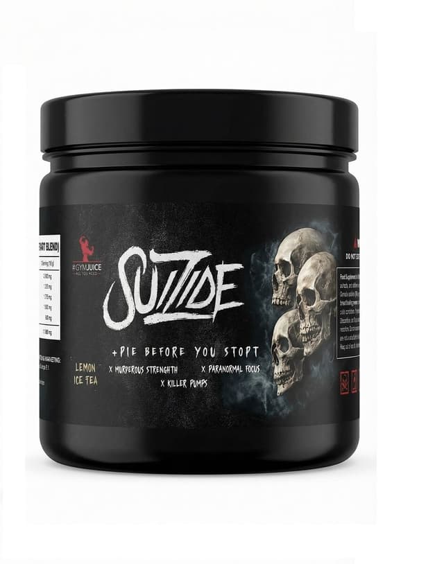 #GymJuice - SUIZIDE Booster - Sitruunajäätee, 270 g – #GymJuice