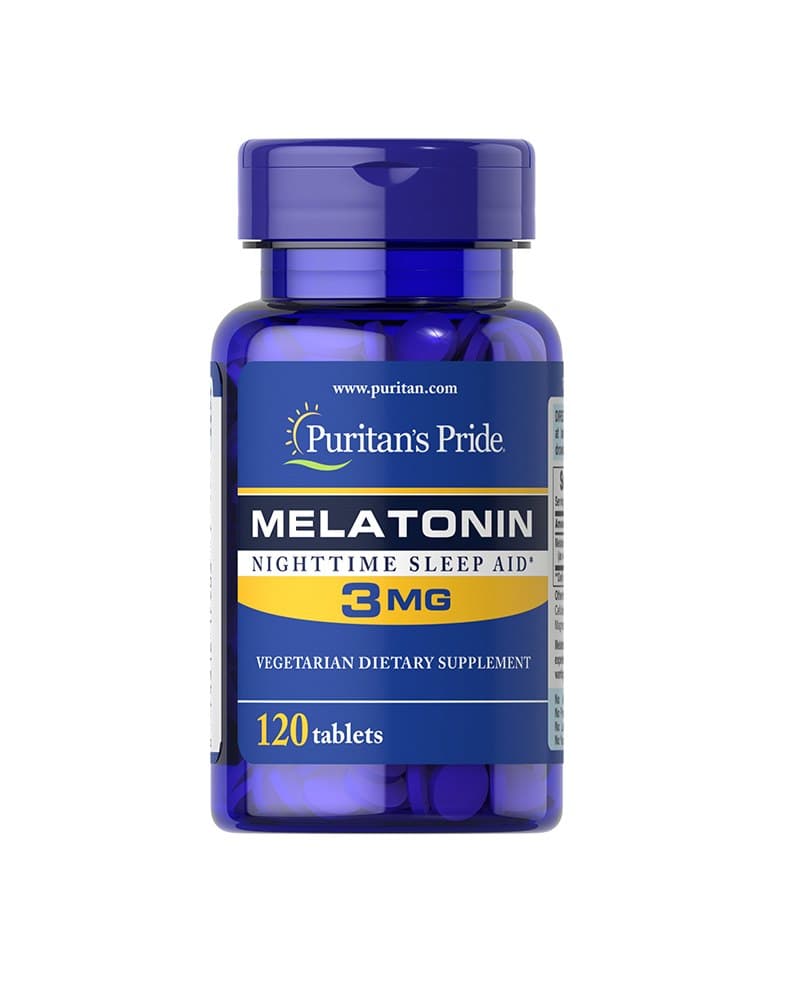 Puritan's Pride - Melatonin – Puritan's Pride förpackning
