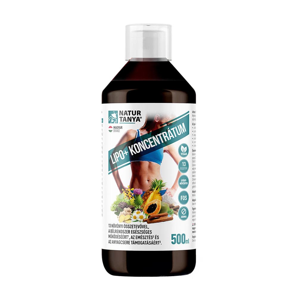 Natur Tanya - Lipo+ Koncentrátum – Natur Tanya förpackning
