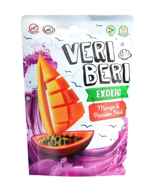 Veri Beri - Gummy Strips – Veri Beri förpackning