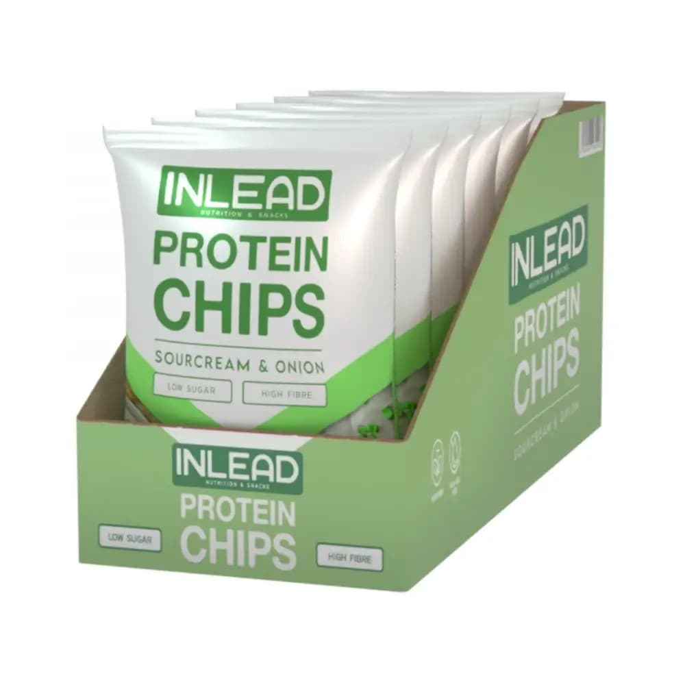 Inlead Protein Chips Sour Cream & Onion - 50g