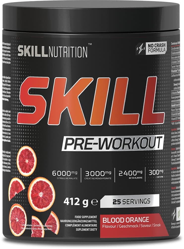 Skill Nutrition - Skill Pre-Workout – Skill Nutrition förpackning