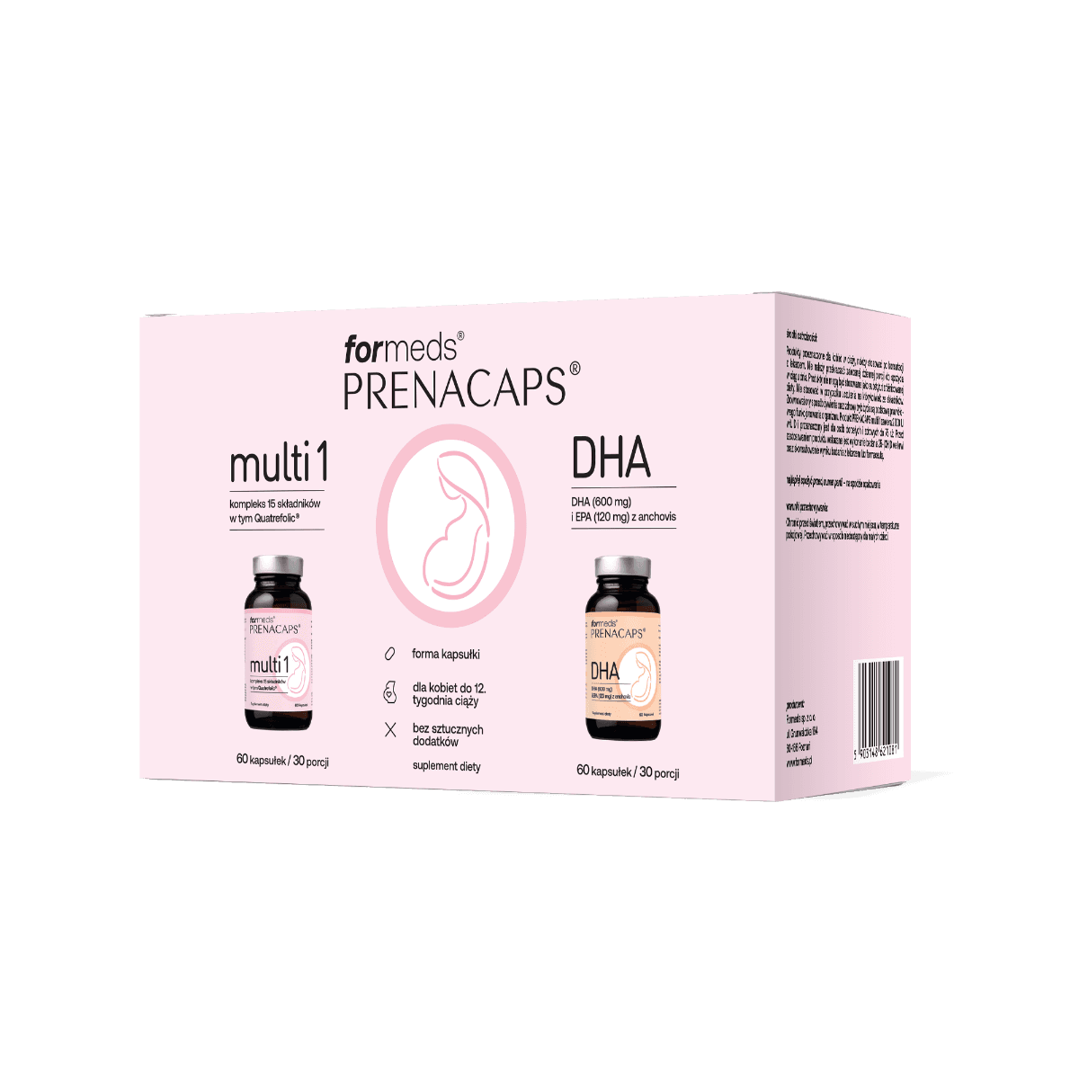 Formeds - Prenacaps Multi 1 + DHA Set 60 Caps