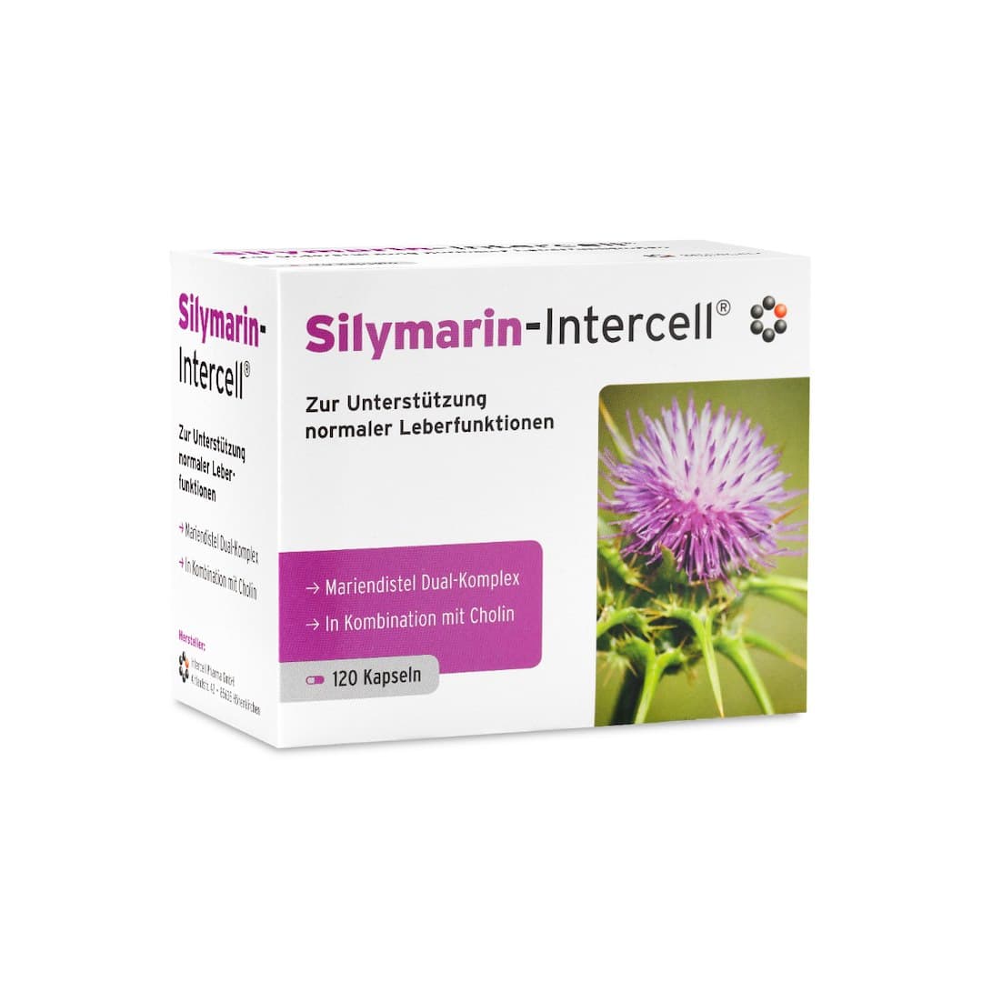 Silymarin-Intercell - Milk Thistle Liver Support - 120 Caps