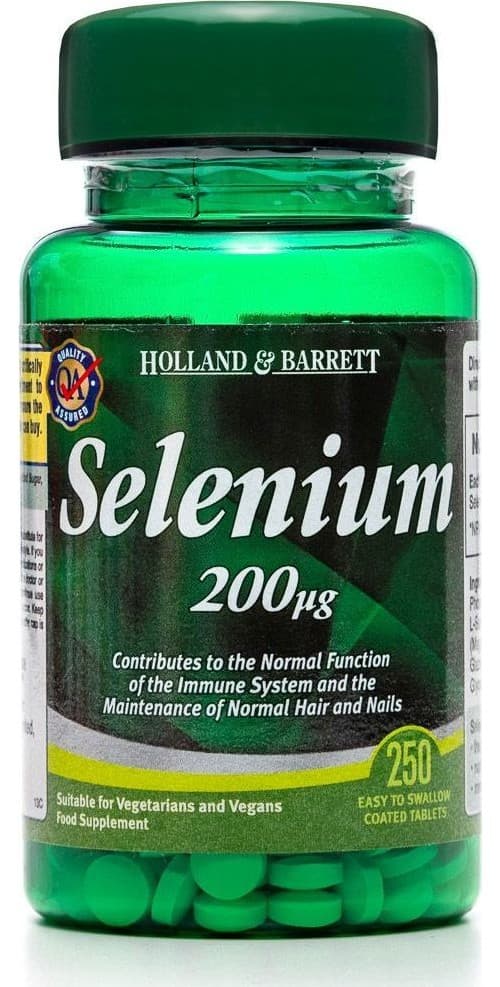 Holland & Barrett - Selenium – Holland & Barrett förpackning