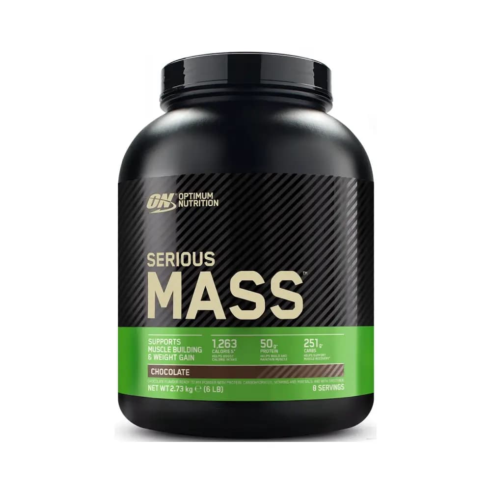 Optimum Nutrition Serious Mass Vægtøgning Formulering – Optimum Nutrition emballage