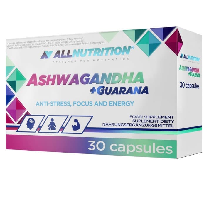 Allnutrition - Ashwagandha + Guarana - 30 Portioner – Allnutrition emballage