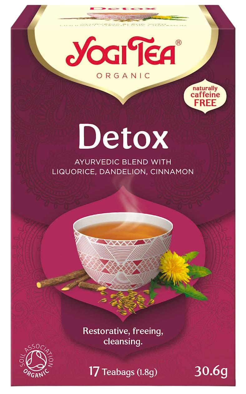 Yogi Tea Detox - 17 Teabags (1.8g Each), 30.6g Total