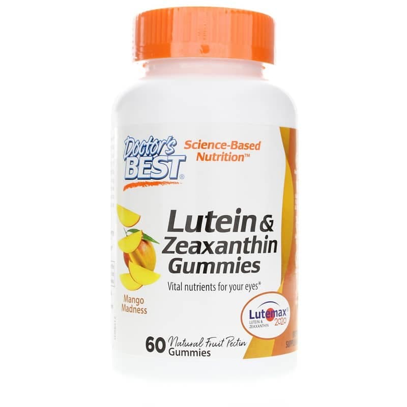 Doctor's Best - Lutein & Zeaxanthin Gummies - 60 Gummies