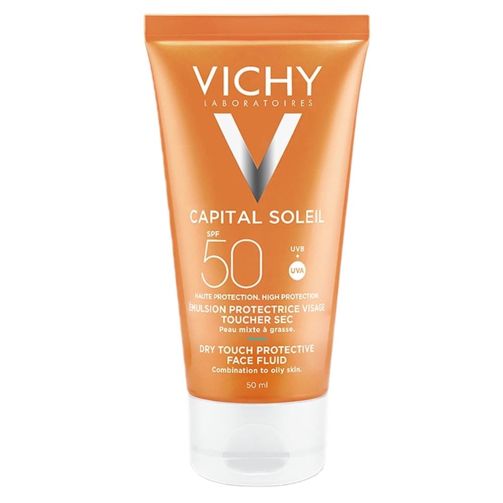 Vichy - Capital Soleil Tør Berøring Beskyttende Ansigtsfluid – Vichy emballage