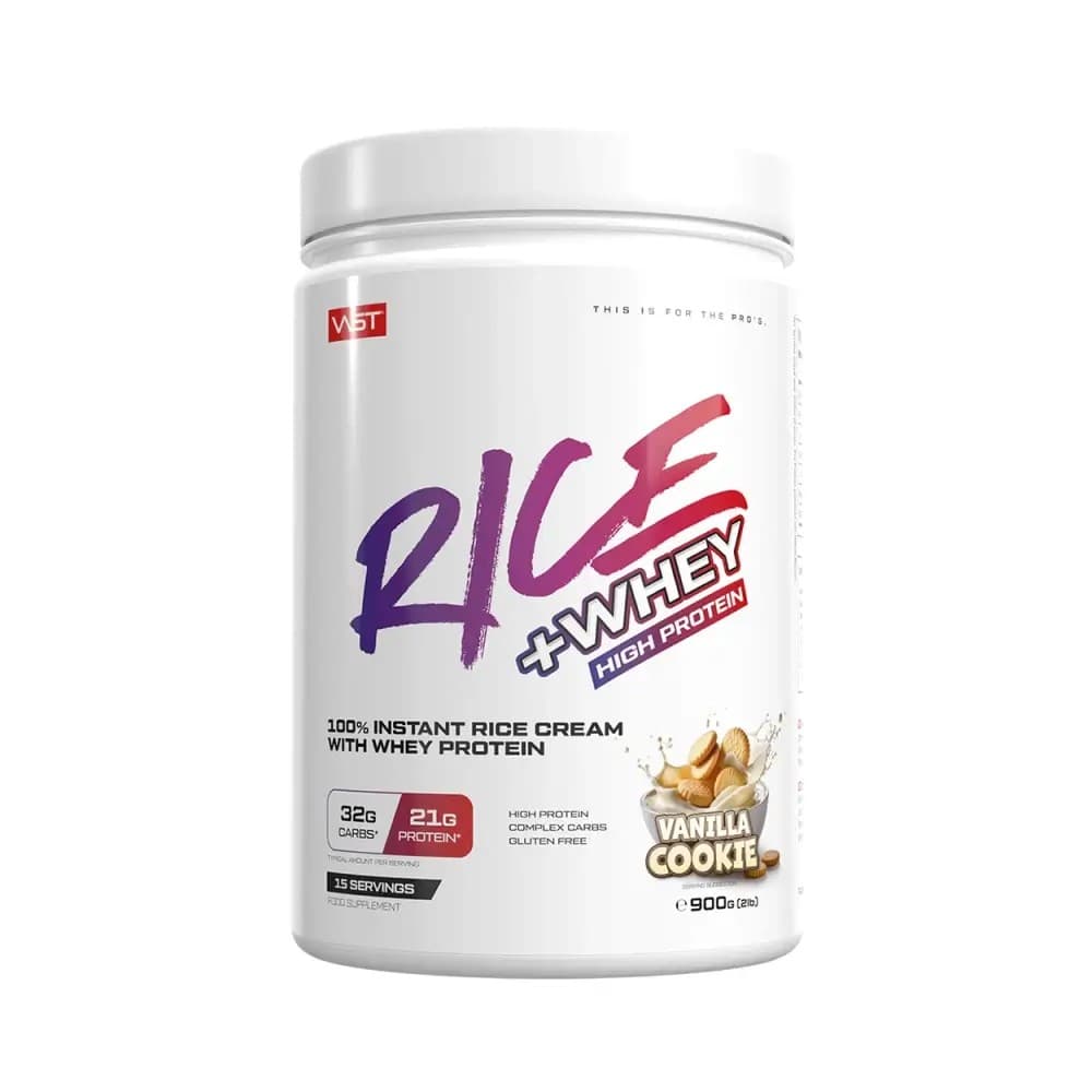 VAST - Rice + Whey – Vast förpackning