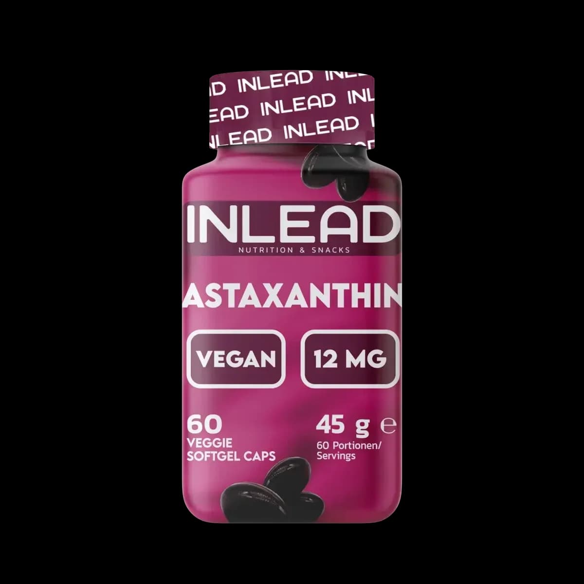 Inlead - Astaxantin - 12 mg, naturell – Inlead förpackning