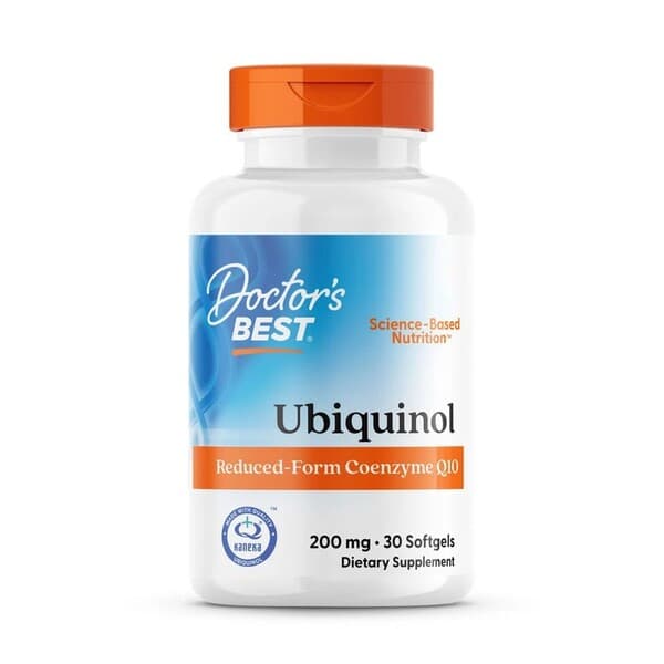 Doctor's Best - Ubiquinol med Kaneka 200 mg, 30 bløde kapsler