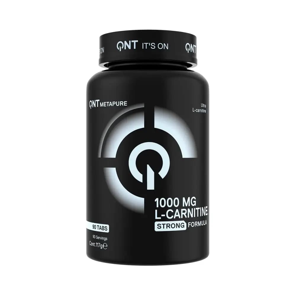 QNT - Maxi L-Carnitine 1000mg - Unflavored – QNT förpackning