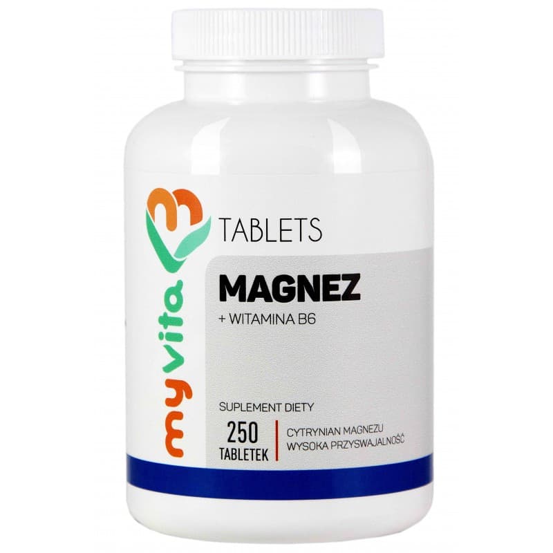 MyVita - Magnesium + Vitamin B6 Tabs – MyVita förpackning