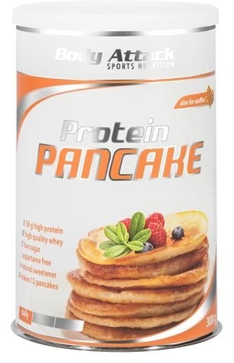 Body Attack - Proteinpannkaka - Kärnmjölk, 300 g – Body Attack förpackning