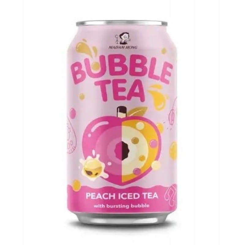 Madame Hong - Bubble Tea Peach Drink 320ml